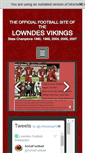 Mobile Screenshot of lowndesfootball.com